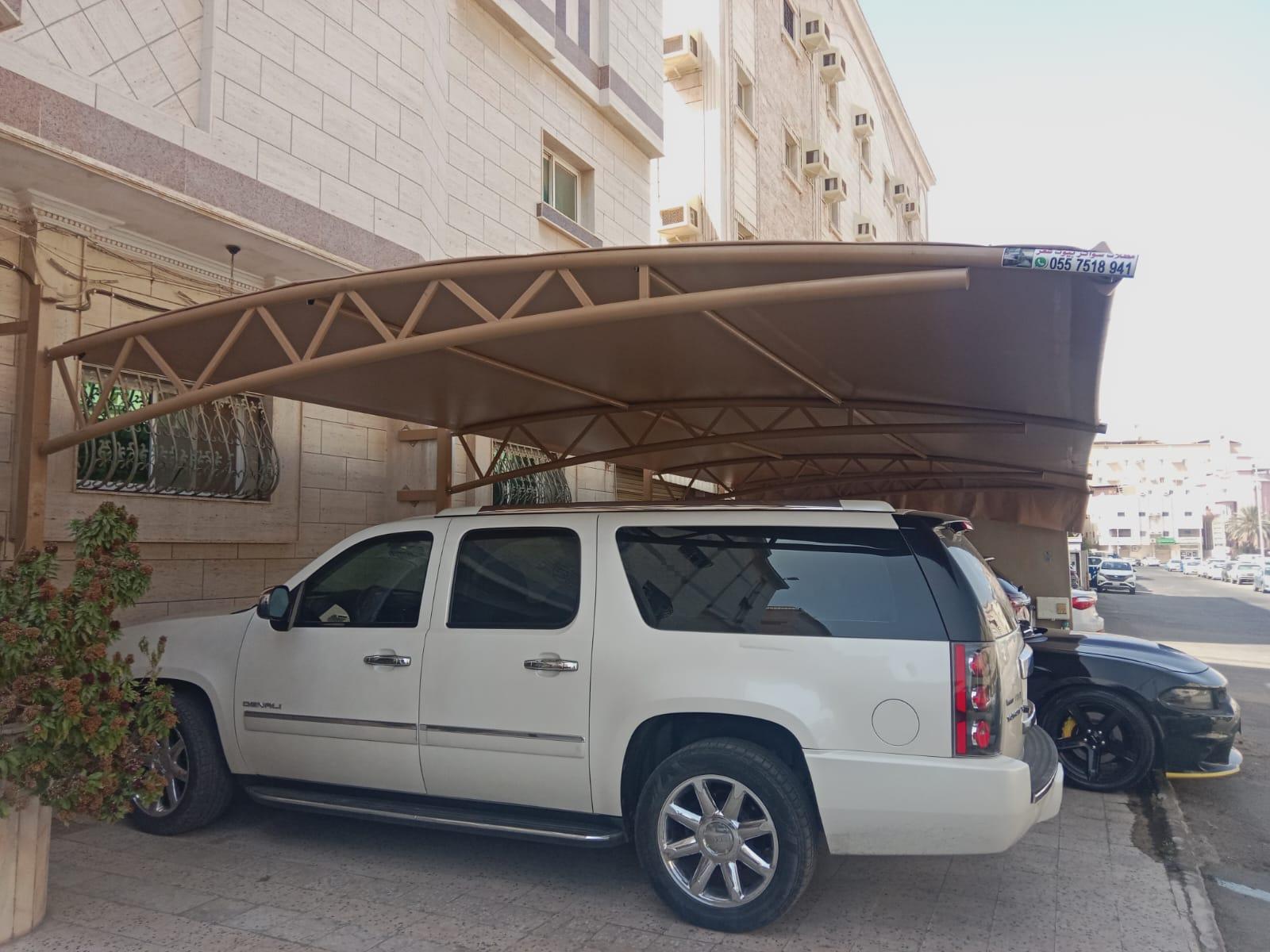 حدادمظلات مواقف سيارات في حي الصحافةوالمزاحمية: دليل شامل لأفضل الأنواع والأسعار لعام 2026