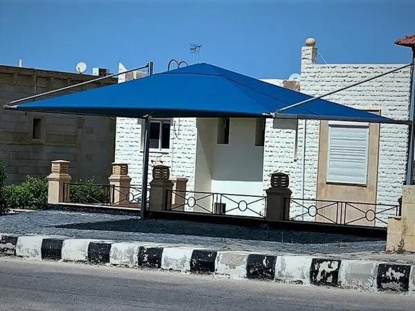 مظلات تغطية مسابح شمال الرياض – حماية كاملة من الشمس والغبار بأفضل الخامات الحديثة