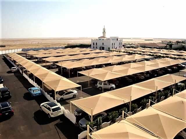 دليل أفضل حداد لتركيب أنواع مظلات سيارات وفيلات وكراجات في حي الملك فهد وحي الملك سلمان لعام2026: التصاميم والأسعار