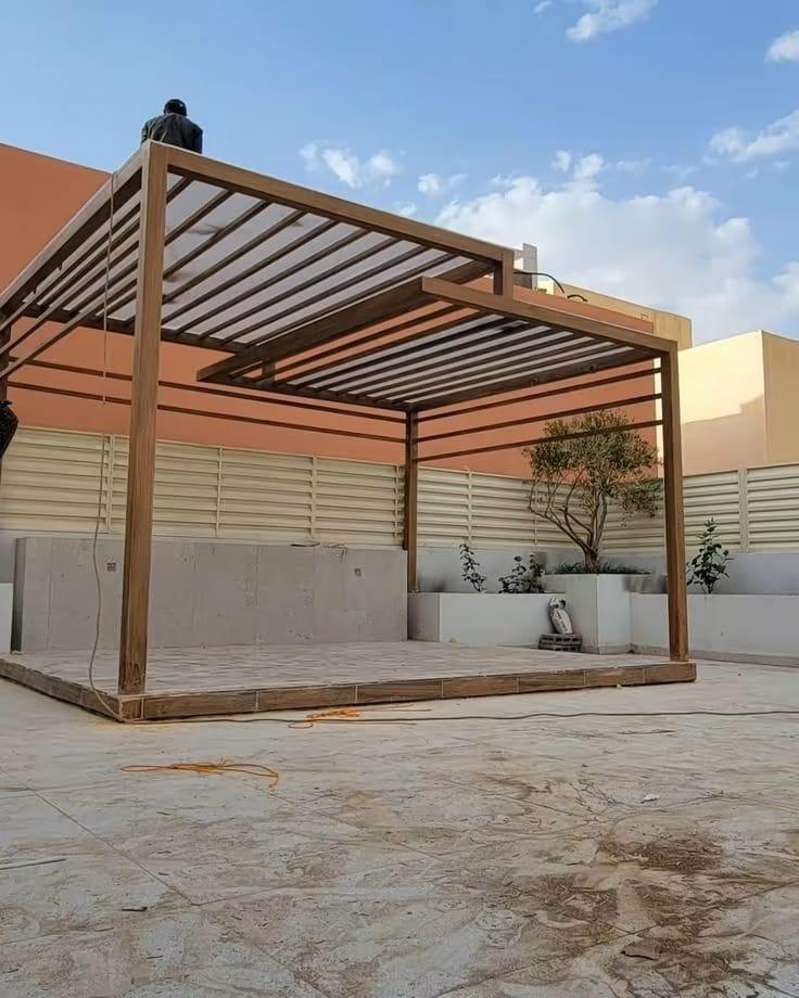 حدادتركيب برجولات حديد للأحواش حي الملقا:أفضل التصاميم العصرية لعام 2027 ومميزاتها