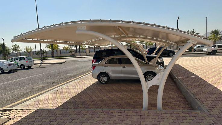 أفضل حداد لتركيب مظلات سيارات في حي حطين وحي الصحافة 2026 | دليل حماية سيارتك من الشمس والحرارة
